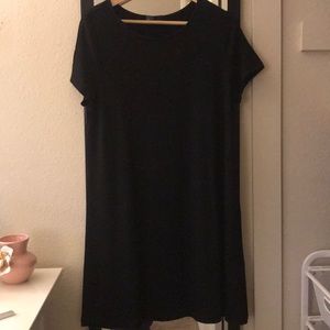 Gap XL black t shirt dress